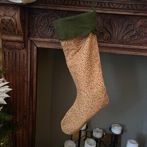 Floral Christmas Stocking